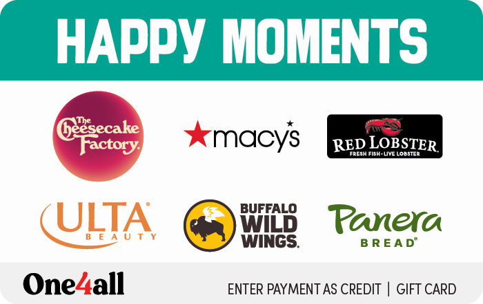Happy Moments Choice Physical Gift Card | Giftcards.com