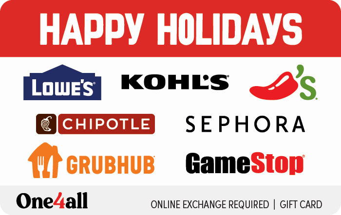One4all Happy Holidays eGift