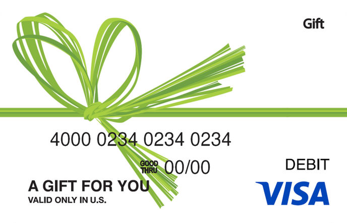 Visa® Bow Gift Card