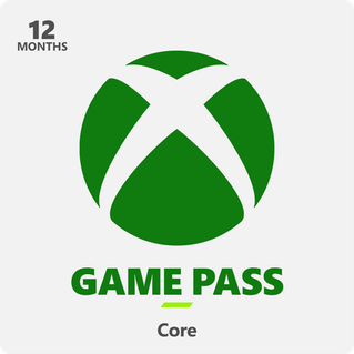 Shop XBOX Game Pass Core 12M $74.99 eGift at GiftCards.com