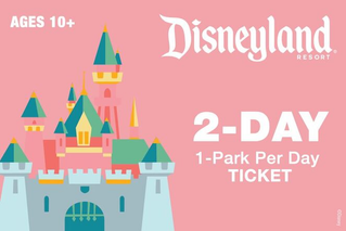 2-Day 1-Park Per Day Ticket Ages 10+ $330