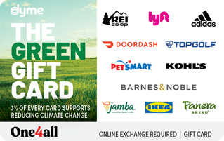 Shop One4all Dyme eGift at GiftCards.com