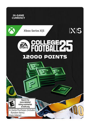 Microsoft Xbox College Football 25 12000 Points eGift