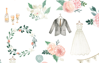 Personalize your mastercard with Vintage Wedding