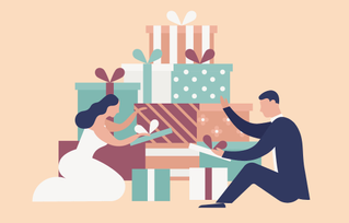 Personalize your visa with Wedding Gifts