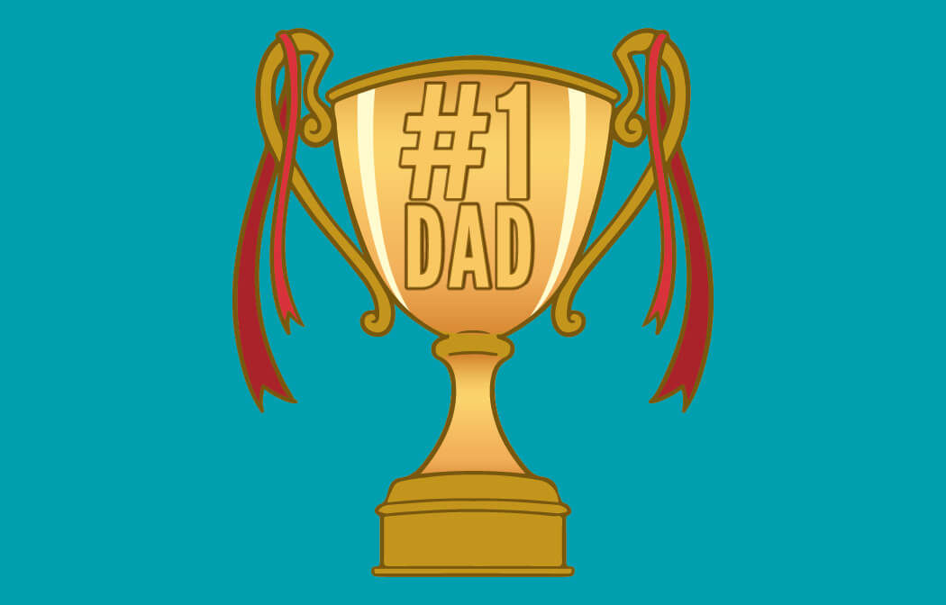 #1 Dad Trophy Gift Card