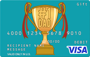Choose a predesigned Visa Card