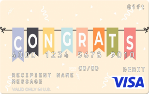Choose Visa Gift Cards Designs